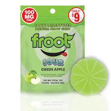 Sour Green Apple 100MG Gummy