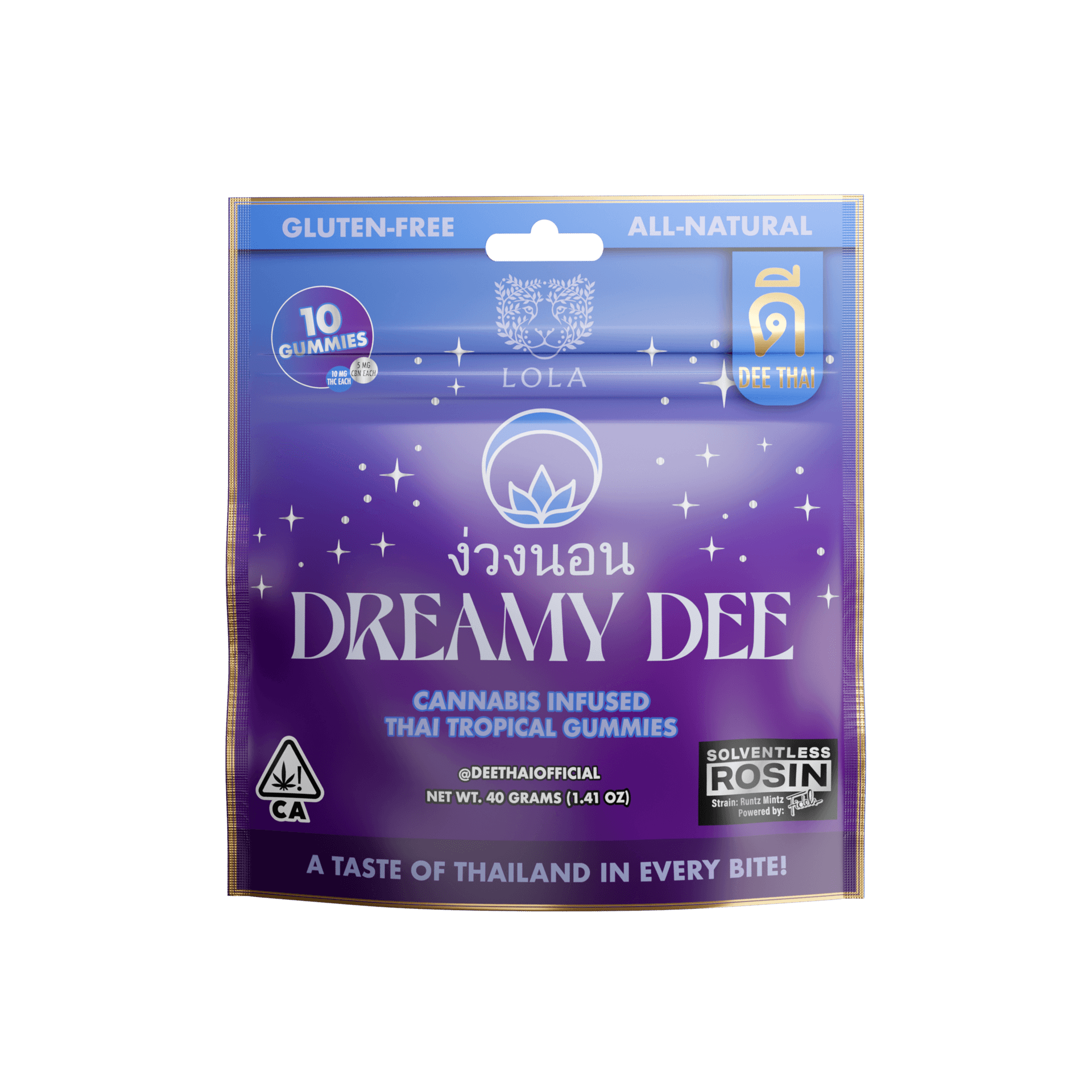 Dreamy Dee 10MG 10 Pack Gummies